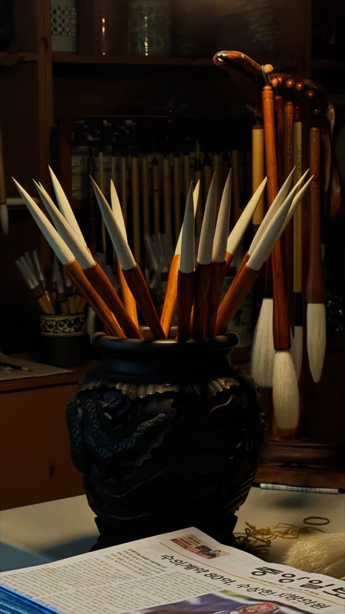 Jeon Sang-gyu, Master Brush Maker