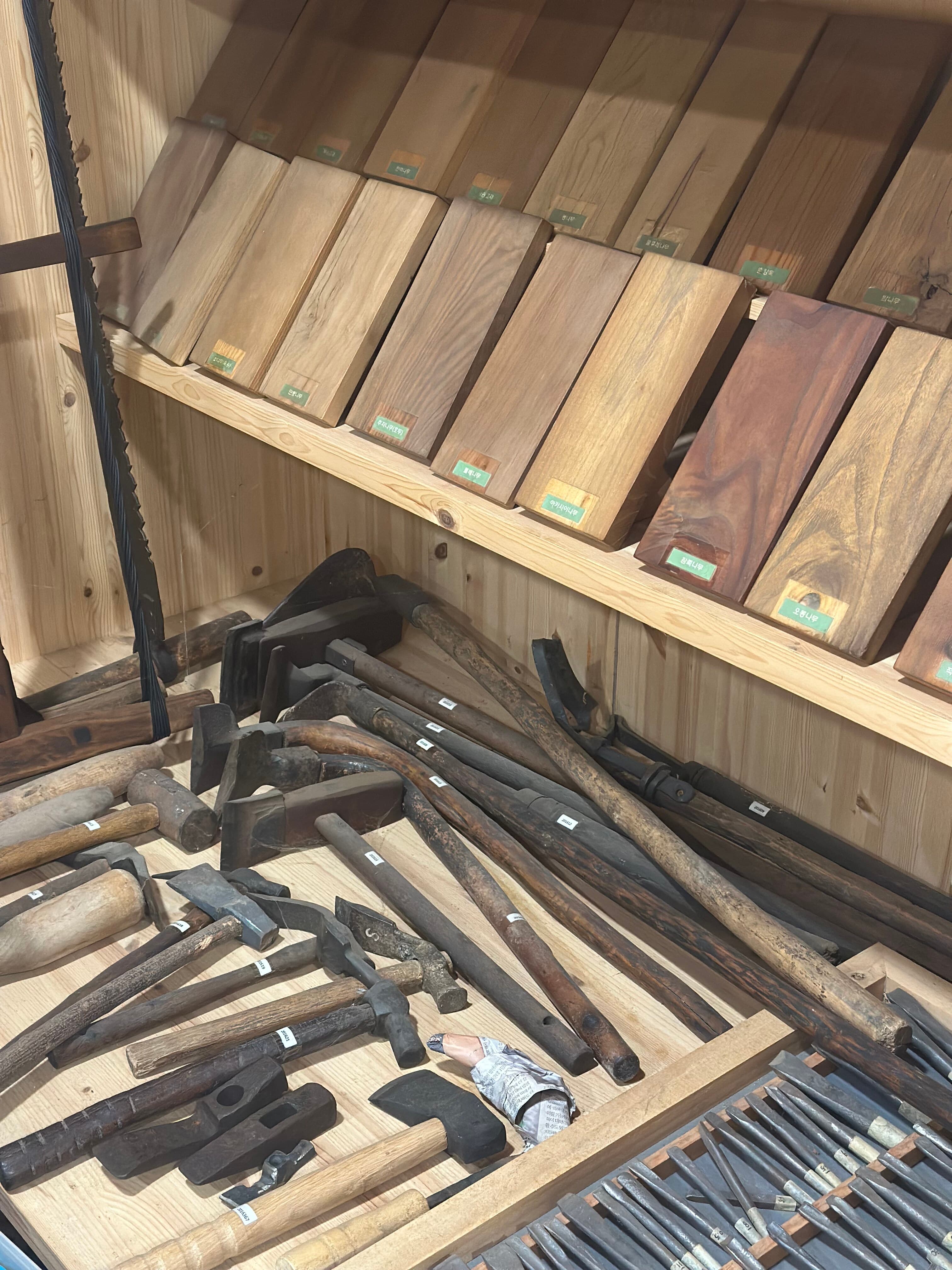 Planes collected and kept ready for work